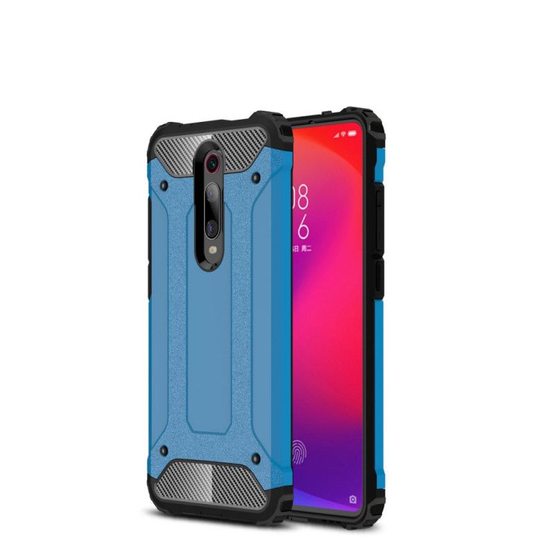 Futerały Xiaomi Mi 9T / Mi 9T Pro Czerwony Czarny Etui na Telefon Ocalały