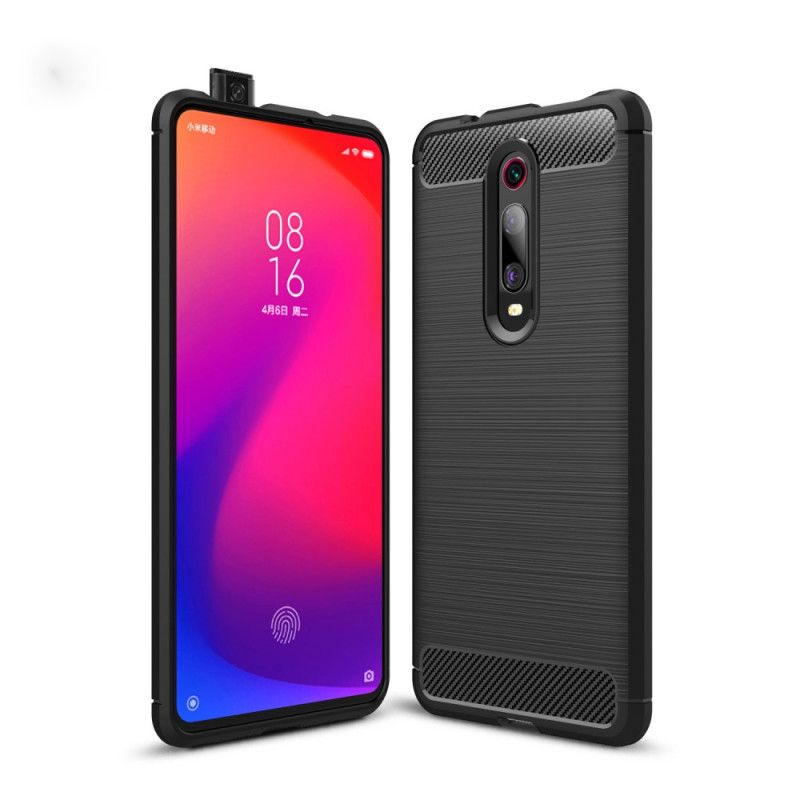 Futerały Xiaomi Mi 9T / Mi 9T Pro Etui na Telefon Szczotkowane Włókno Węglowe