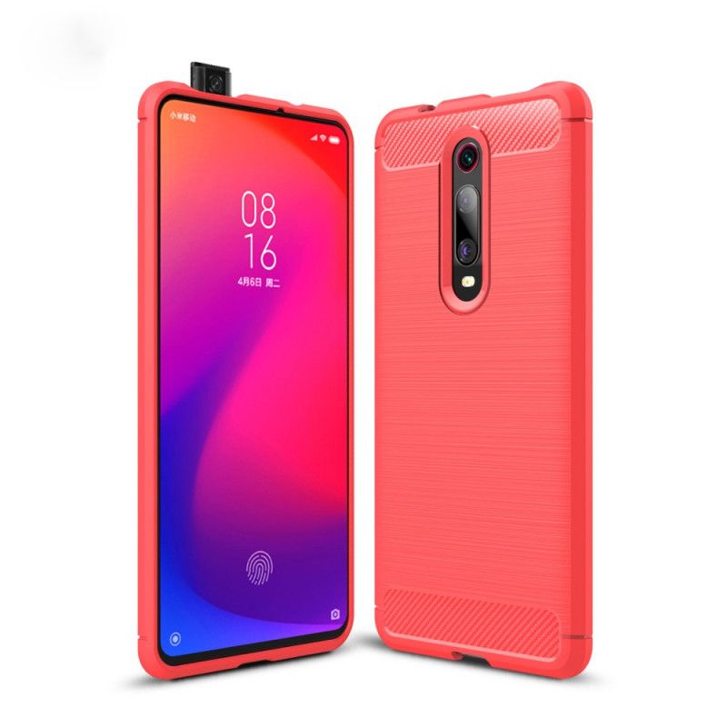 Futerały Xiaomi Mi 9T / Mi 9T Pro Etui na Telefon Szczotkowane Włókno Węglowe