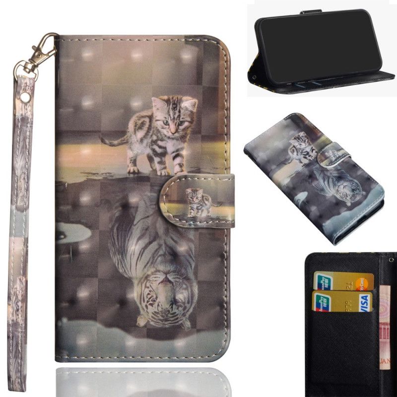 Etui Folio Samsung Galaxy A31 Ernest Tygrys Etui Ochronne