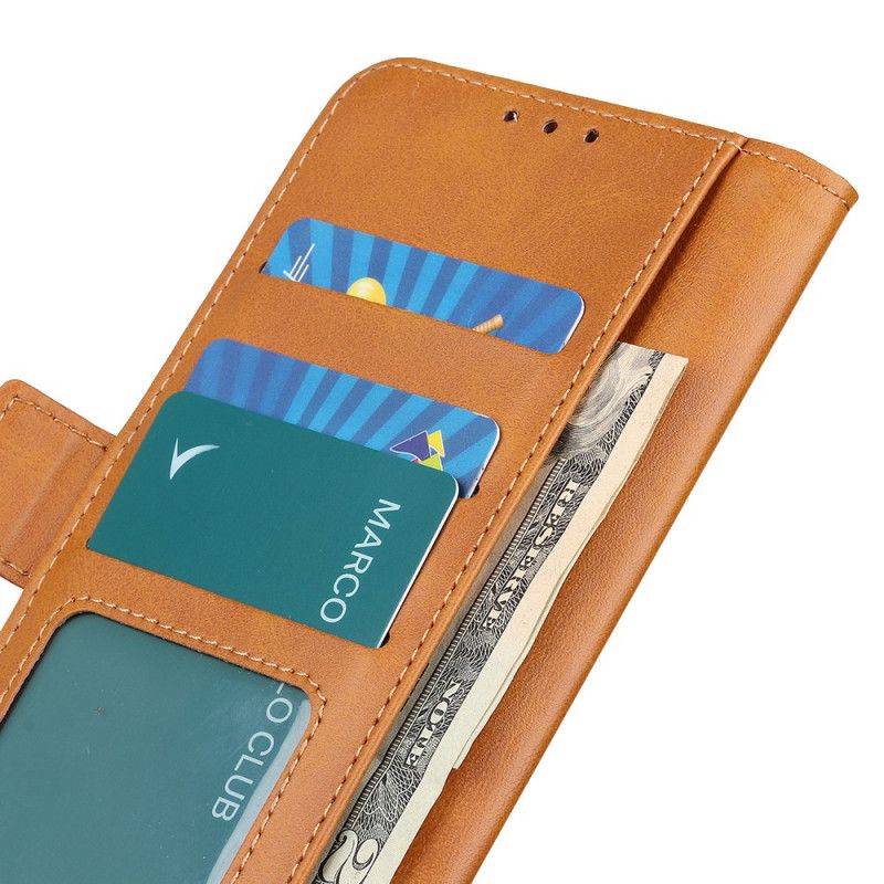 Etui Folio Samsung Galaxy A31 Granatowy Czarny Podwójna Klapa Etui Ochronne