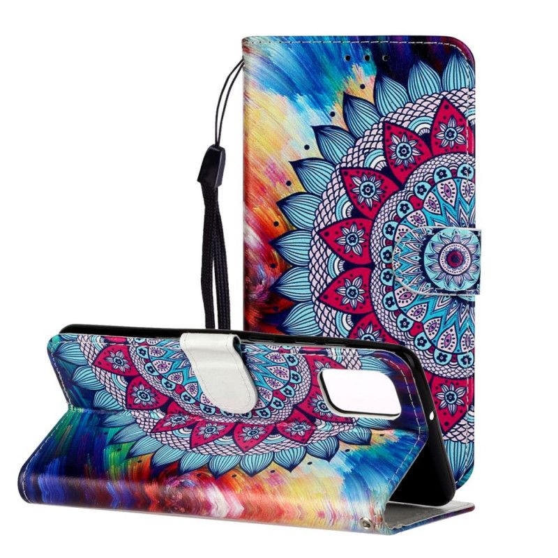 Etui Folio Samsung Galaxy A31 Mandala Króla Etui Ochronne