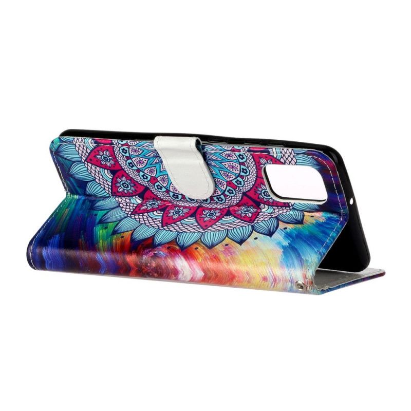 Etui Folio Samsung Galaxy A31 Mandala Króla Etui Ochronne