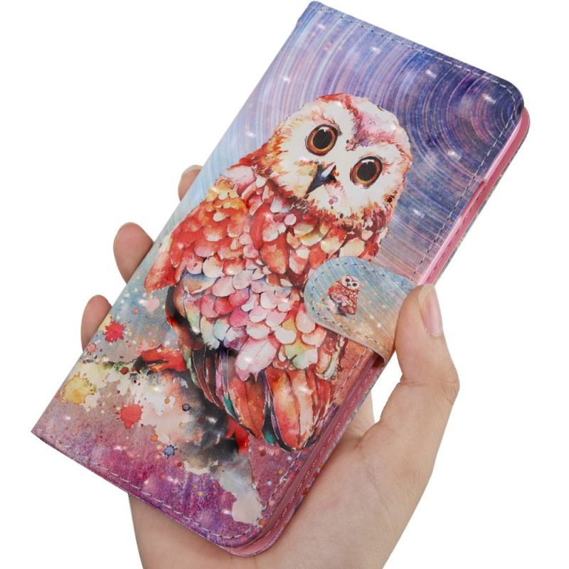 Etui Folio Samsung Galaxy A31 Sowa Malarza