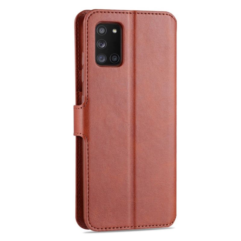 Etui Folio Samsung Galaxy A31 Szary Czarny Retro Azns Etui Ochronne