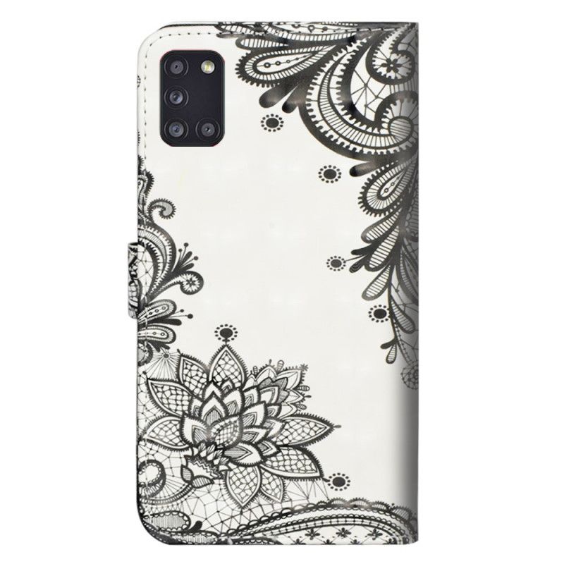 Etui Folio Samsung Galaxy A31 Szykowna Koronka Etui Ochronne