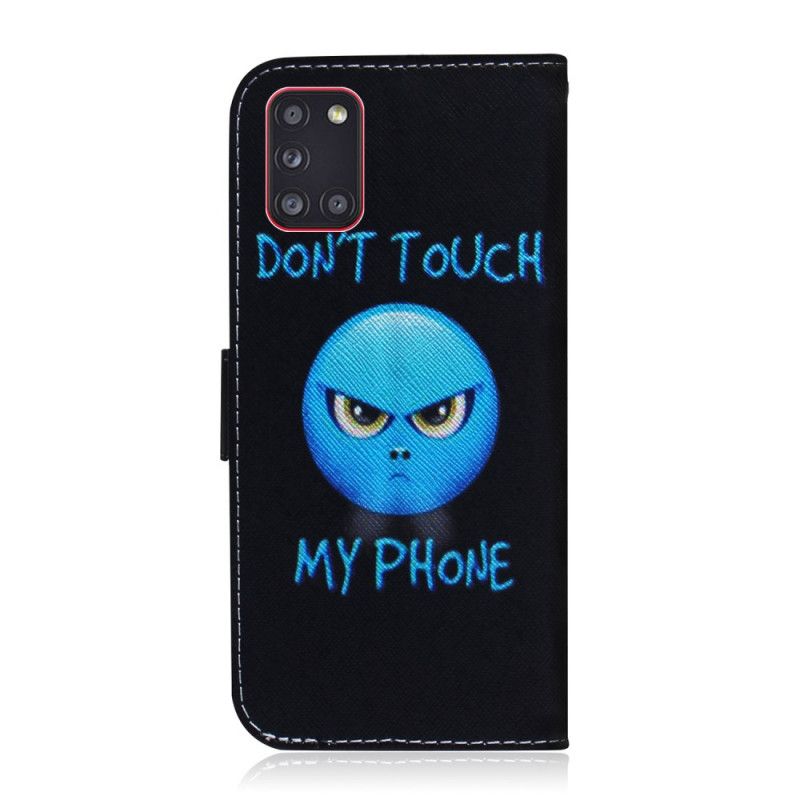 Etui Folio Samsung Galaxy A31 Telefon Z Emotikonami