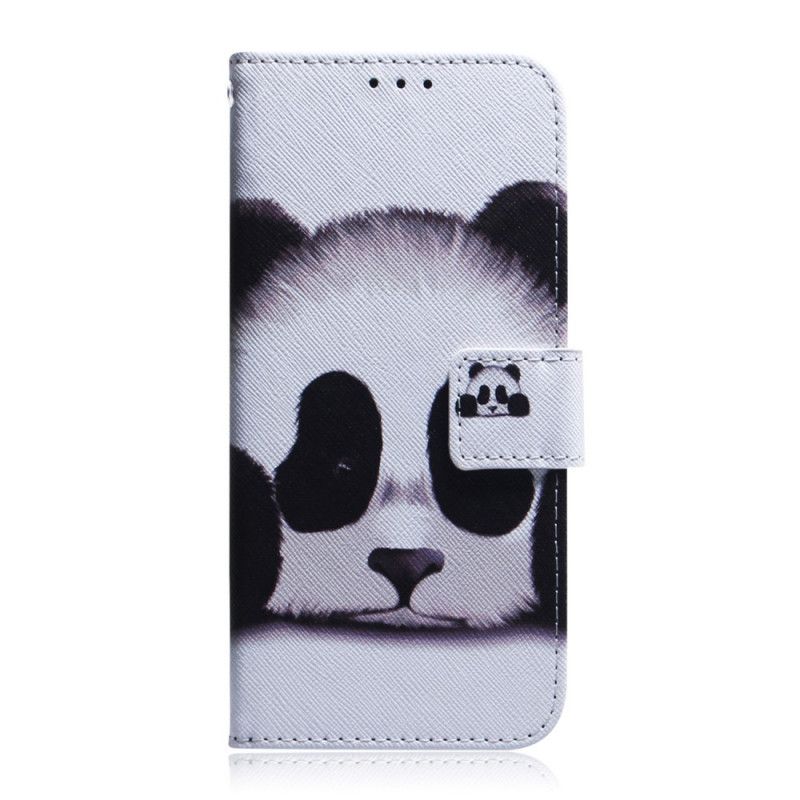 Etui Folio Samsung Galaxy A31 Twarz Pandy Etui Ochronne