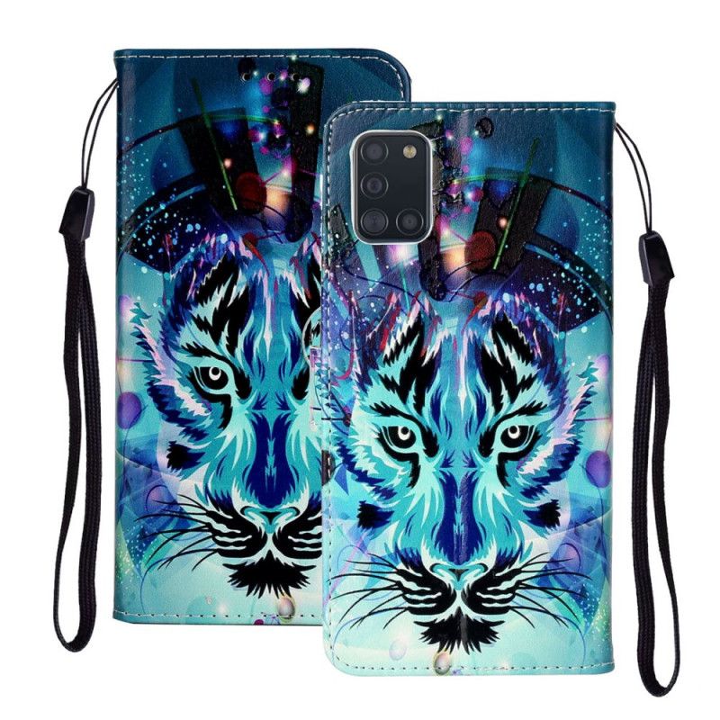 Etui Folio Samsung Galaxy A31 Tygrys Królewski Etui Ochronne