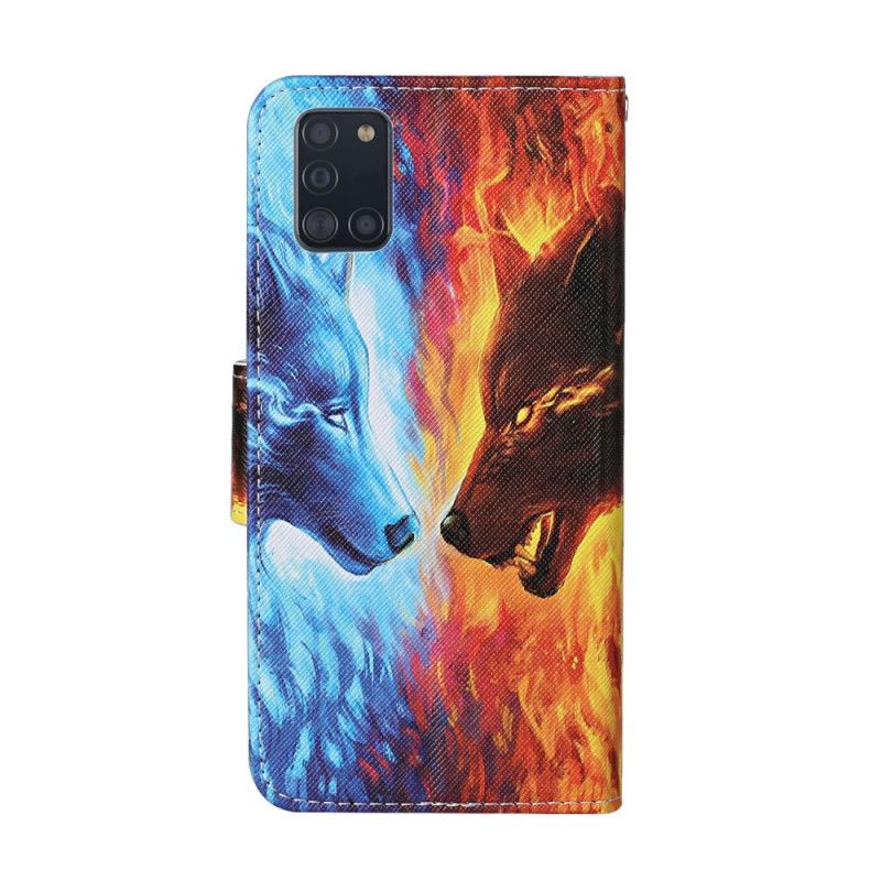 Etui Folio Samsung Galaxy A31 Wojna Wilków Ze Stringami