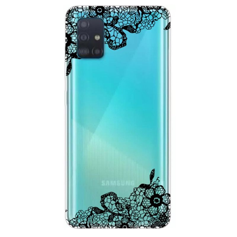 Etui Samsung Galaxy A31 Cienka Koronka