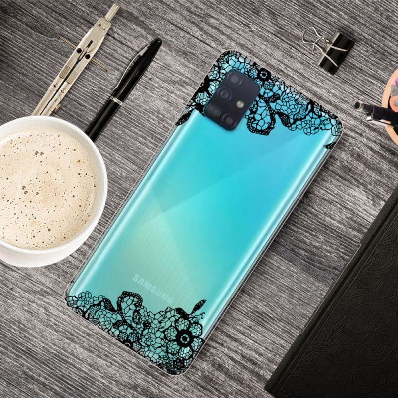 Etui Samsung Galaxy A31 Cienka Koronka