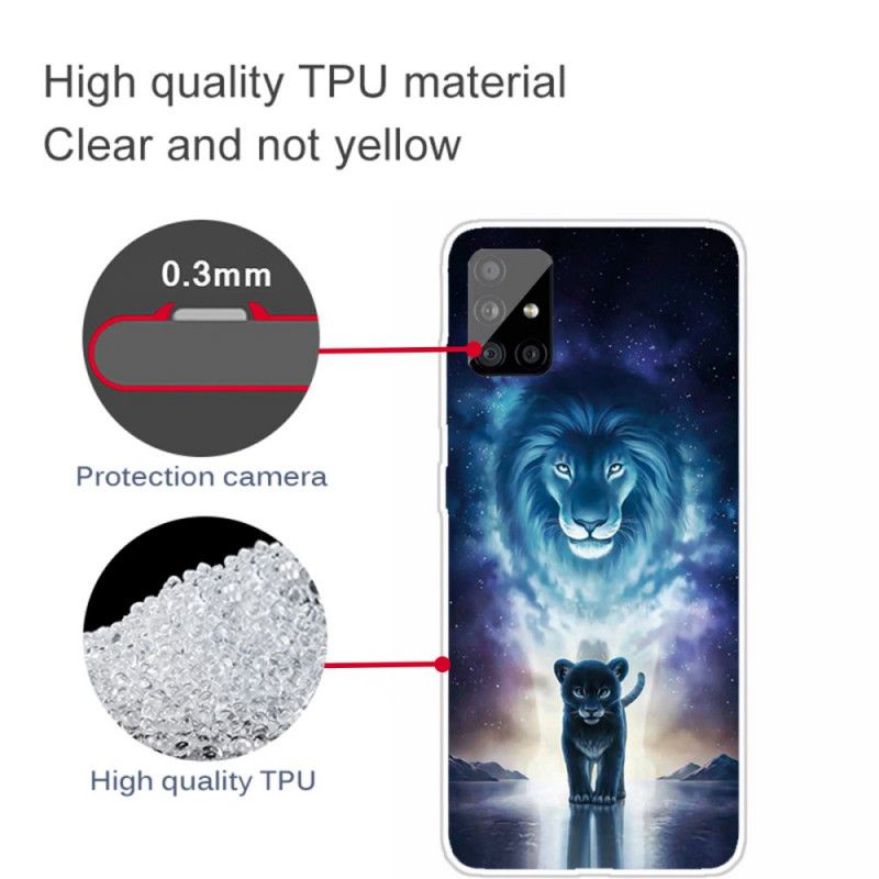 Etui Samsung Galaxy A31 Lwiątko