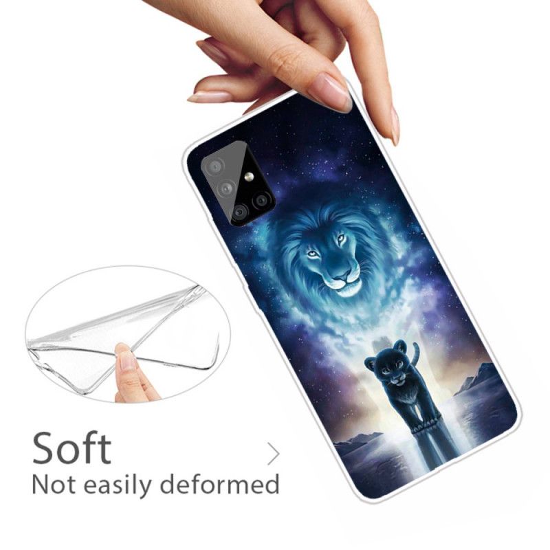 Etui Samsung Galaxy A31 Lwiątko