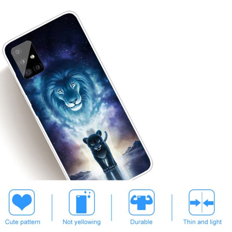 Etui Samsung Galaxy A31 Lwiątko