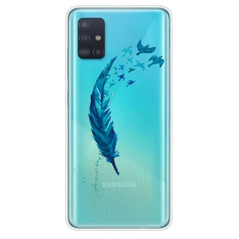 Etui Samsung Galaxy A31 Piękne Pióro