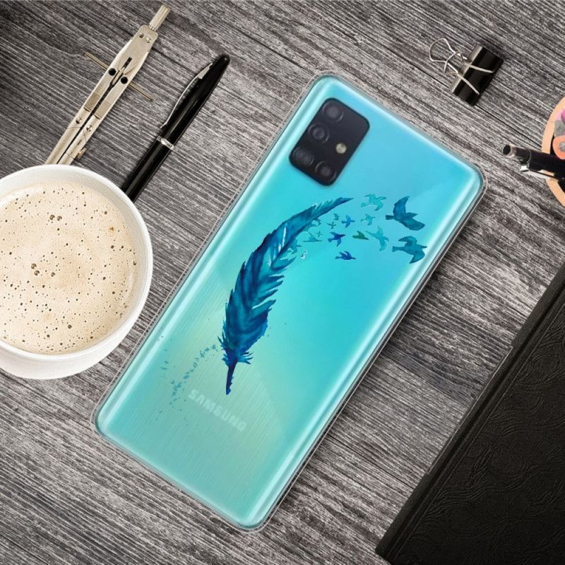 Etui Samsung Galaxy A31 Piękne Pióro