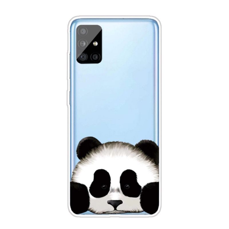 Etui Samsung Galaxy A31 Przezroczysta Panda Etui Ochronne