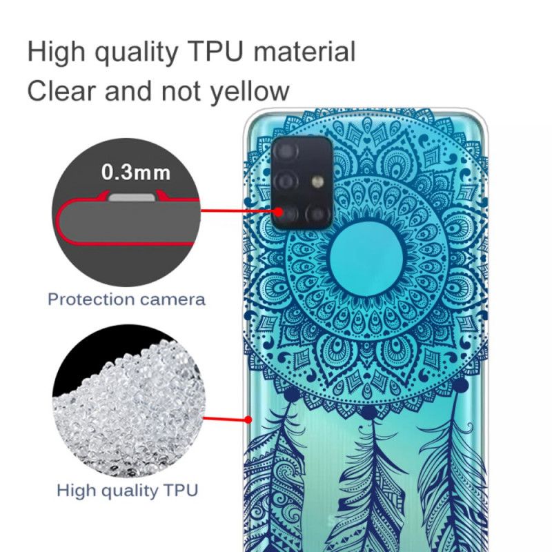 Etui Samsung Galaxy A31 Wyjątkowa Kwiatowa Mandala