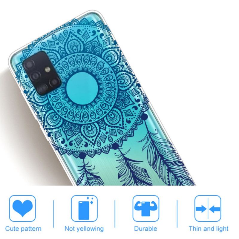 Etui Samsung Galaxy A31 Wyjątkowa Kwiatowa Mandala