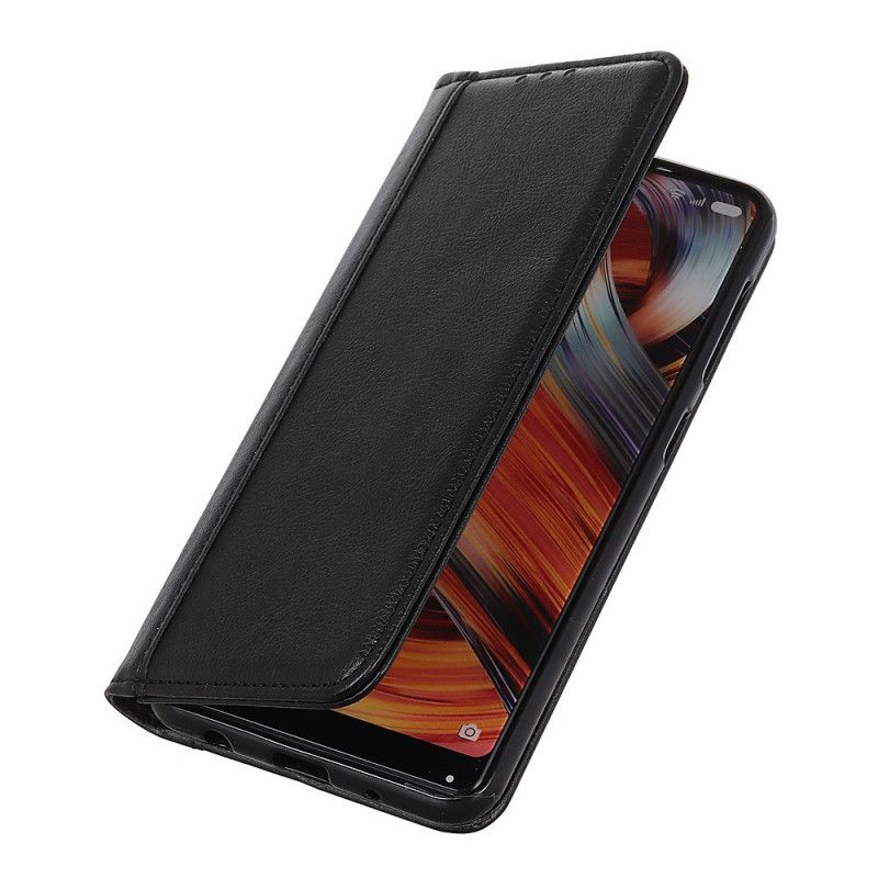 Flip Kotelot Samsung Galaxy A31 Granatowy Czarny Etui na Telefon Urocza Dwoina Z Liczi