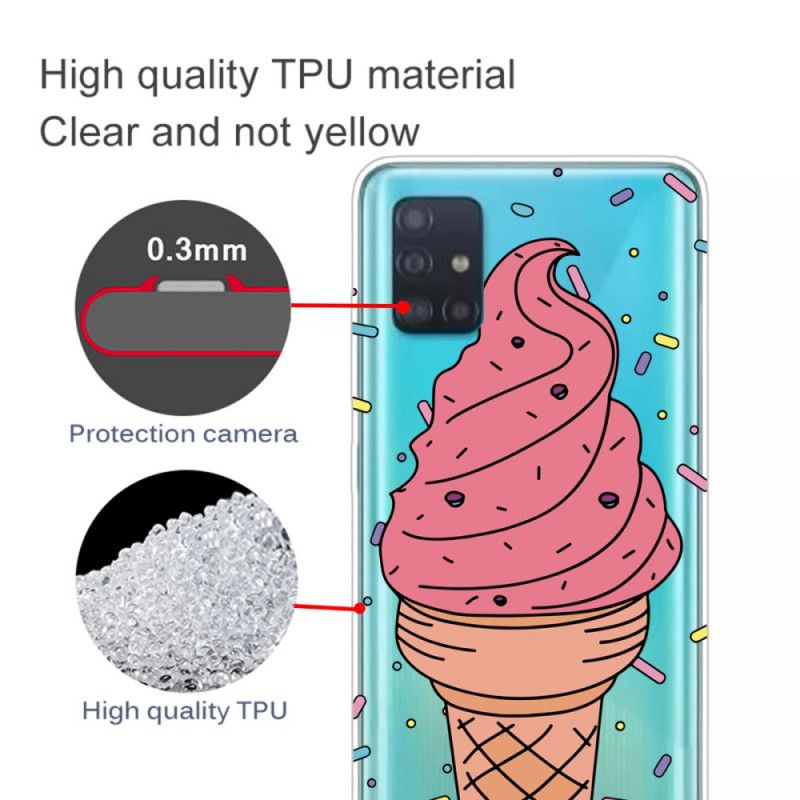 Futerały Samsung Galaxy A31 Etui na Telefon Lody