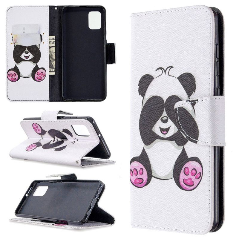 Obudowa Samsung Galaxy A31 Etui na Telefon Zabawna Panda