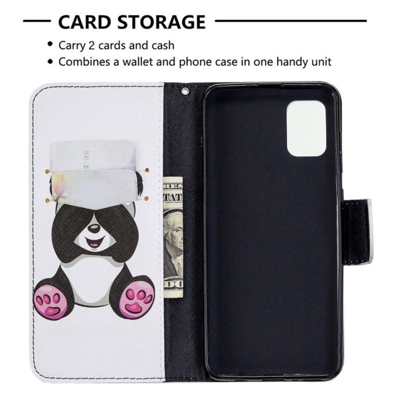 Obudowa Samsung Galaxy A31 Etui na Telefon Zabawna Panda