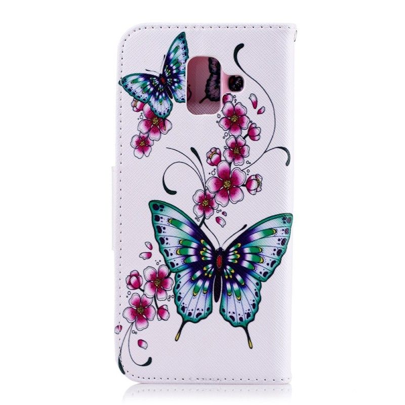 Etui Folio Samsung Galaxy A6 Cudowne Motyle