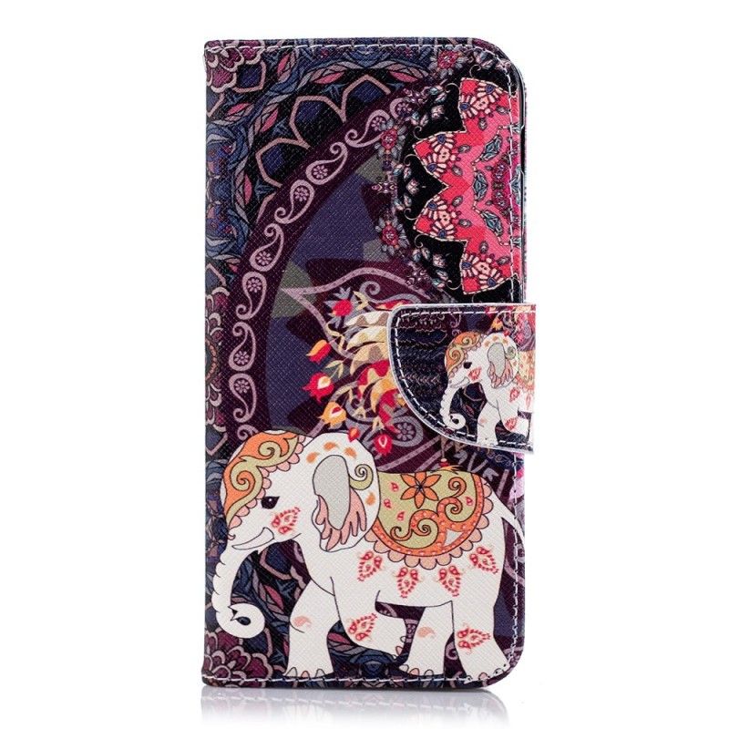 Etui Folio Samsung Galaxy A6 Etniczna Mandala Słonia