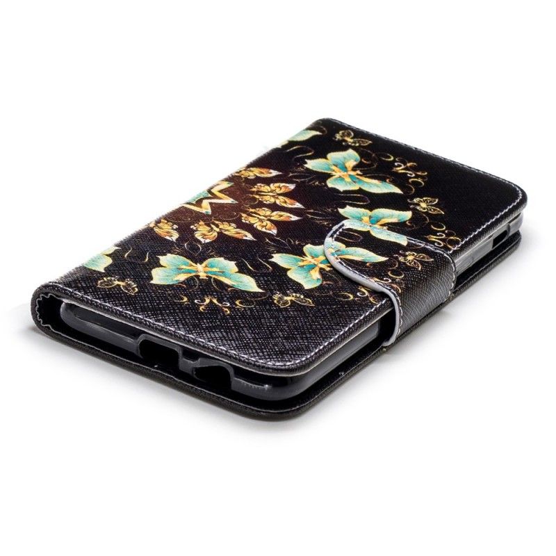 Etui Folio Samsung Galaxy A6 Mandala Motyla Etui Ochronne