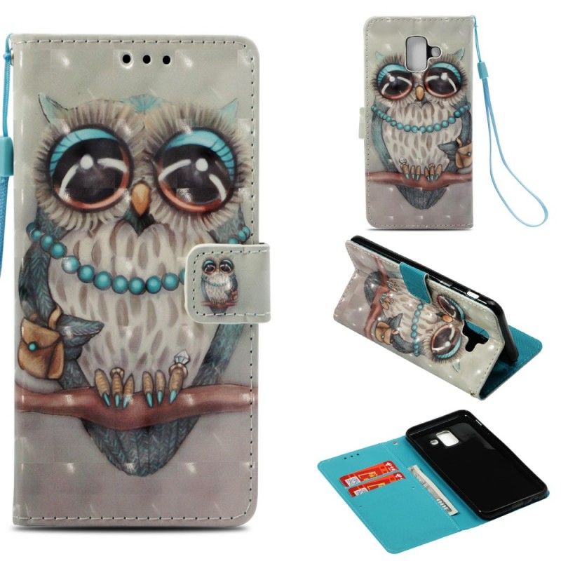 Etui Folio Samsung Galaxy A6 Miss Sowa 3D