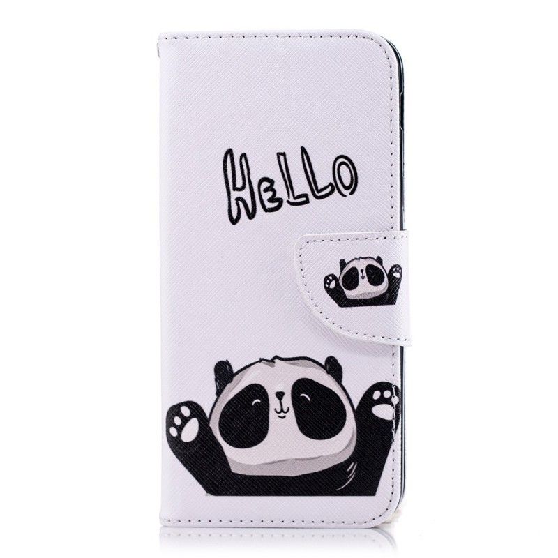 Etui Folio Samsung Galaxy A6 Witaj Panda Etui Ochronne