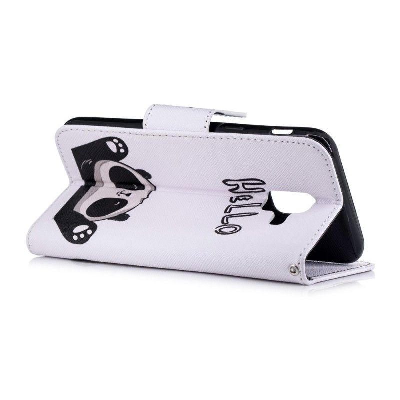 Etui Folio Samsung Galaxy A6 Witaj Panda Etui Ochronne