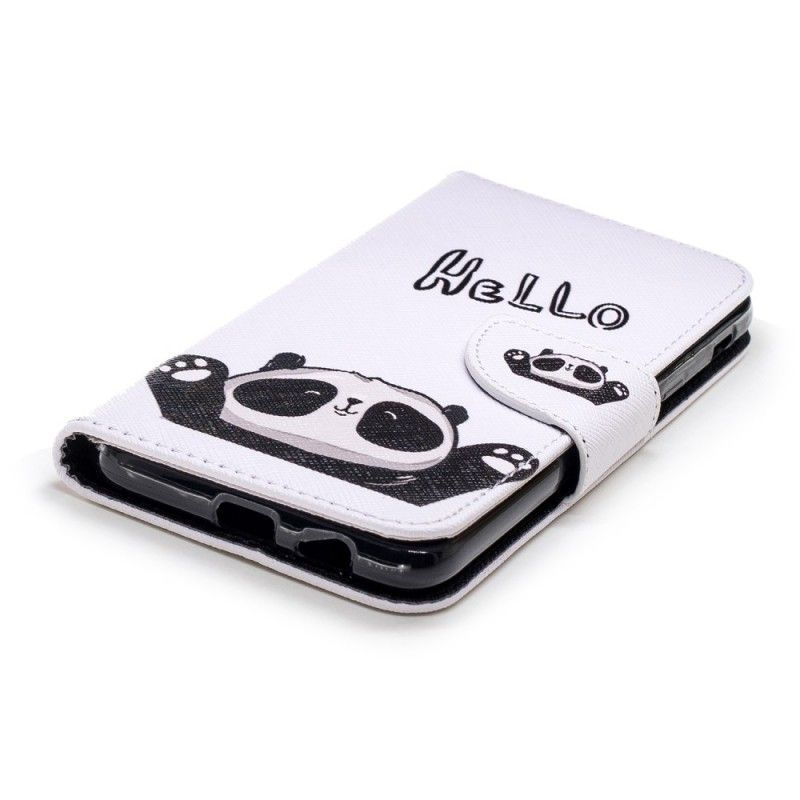 Etui Folio Samsung Galaxy A6 Witaj Panda Etui Ochronne