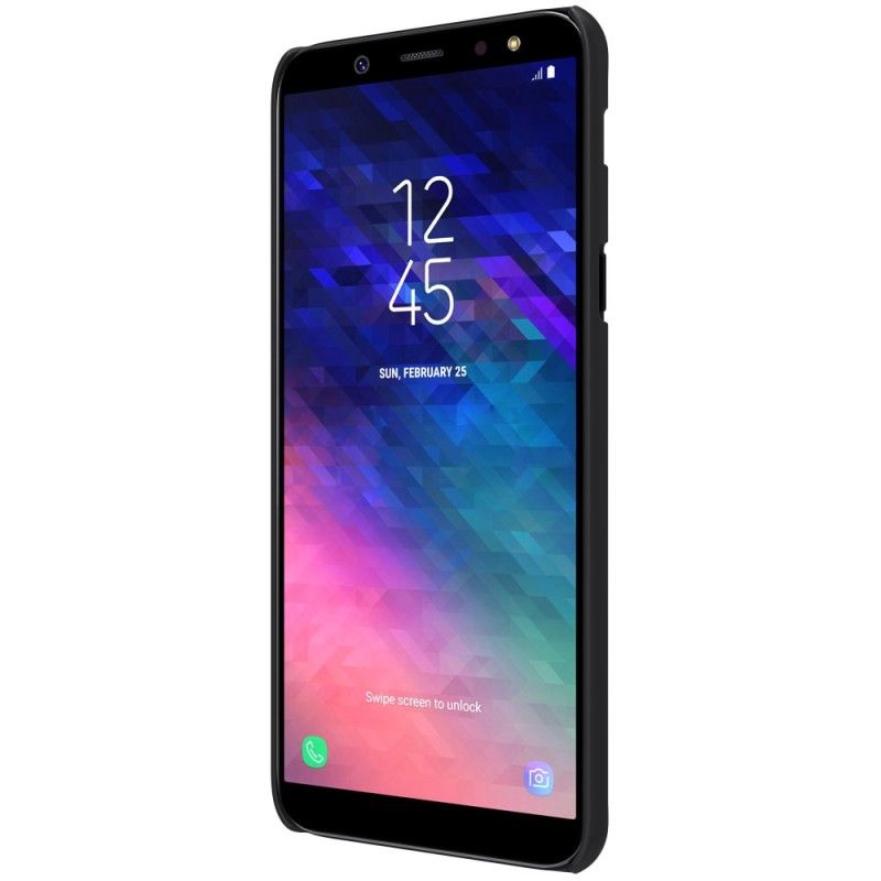 Etui Samsung Galaxy A6 Biały Sztywny Matowy Nillkin Etui Ochronne