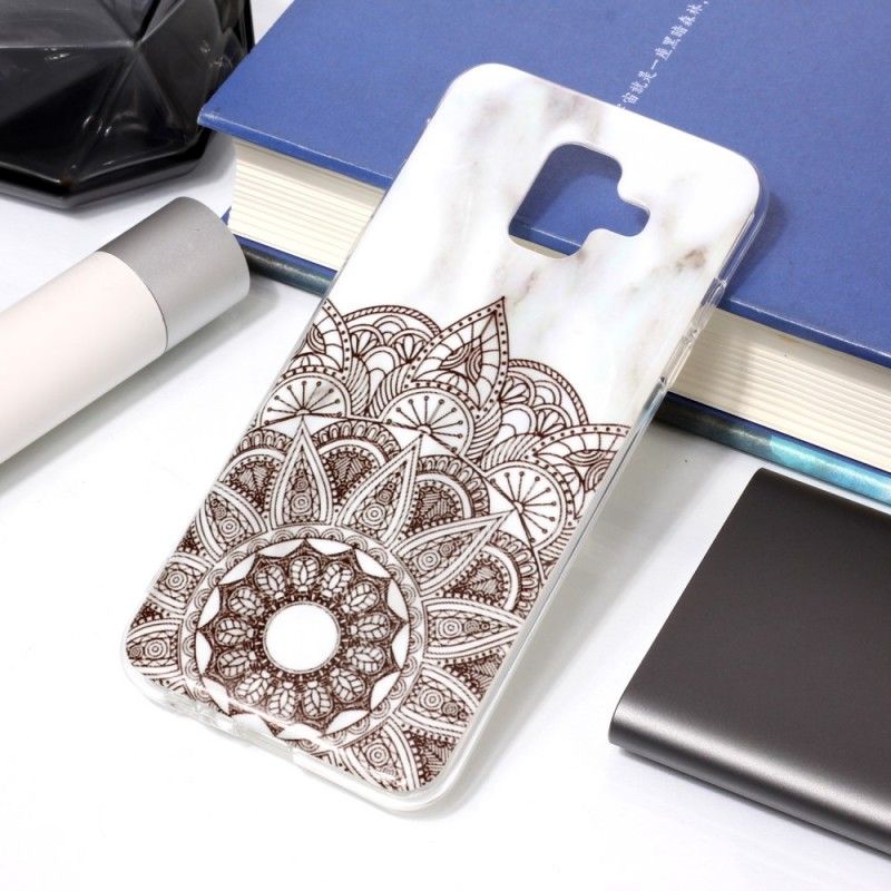 Etui Samsung Galaxy A6 Marmurkowa Mandala