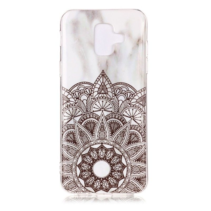 Etui Samsung Galaxy A6 Marmurkowa Mandala