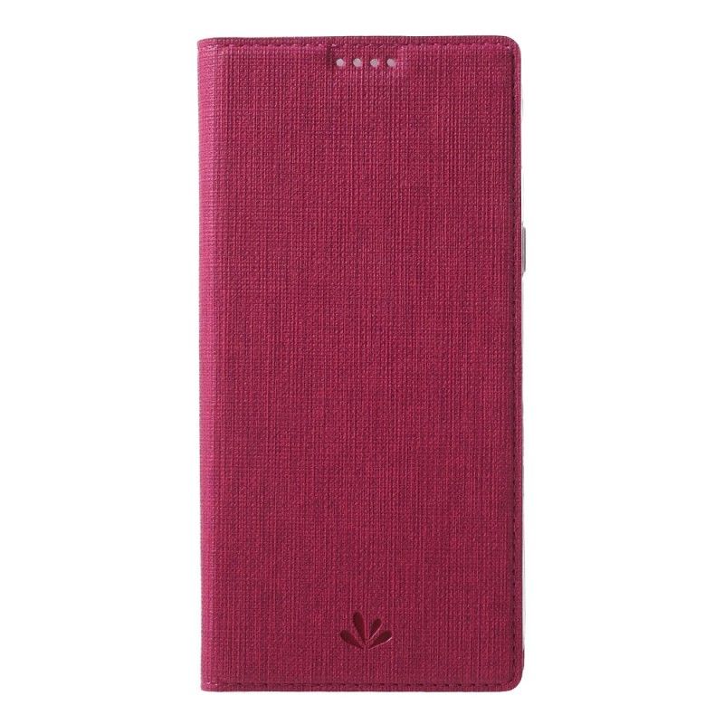 Flip Kotelot Samsung Galaxy A6 Magenta Czarny Teksturowany