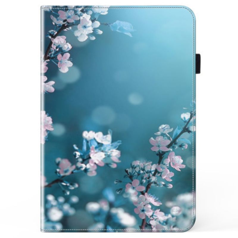 Etui iPad Pro 13 (2024) Kwiaty Brzoskwini