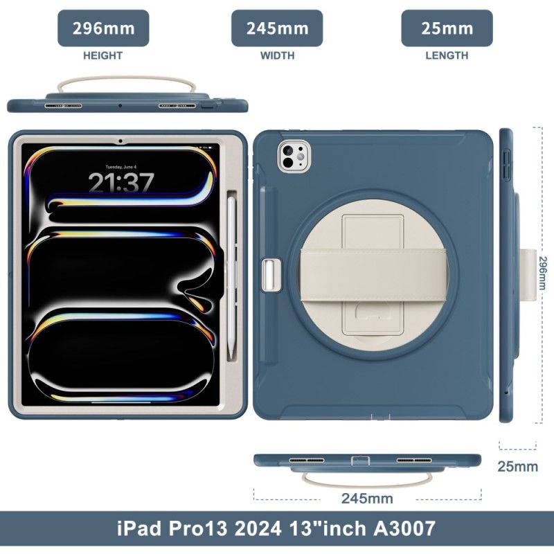 Etui iPad Pro 13 (2024) Uchwyt I Gniazdo Rysika