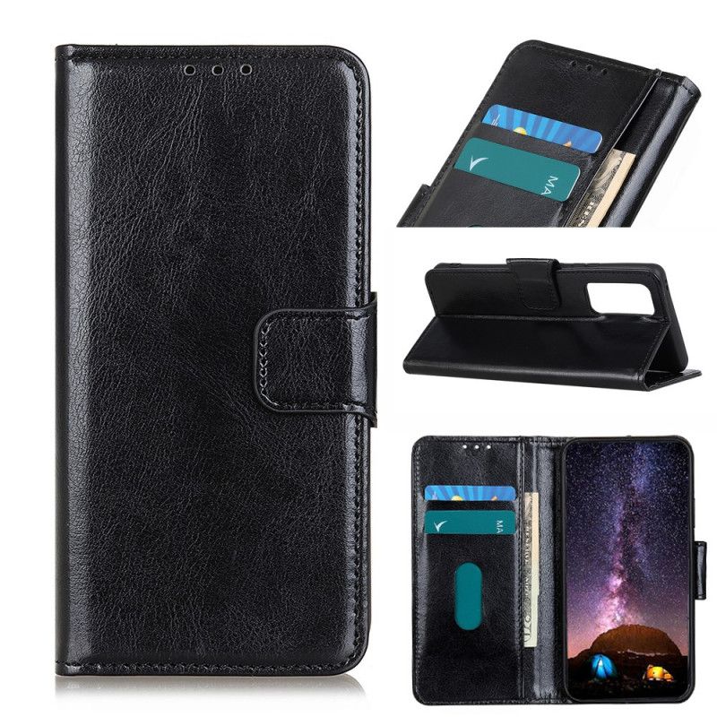 Etui Folio Huawei P Smart 2021 Czerwony Czarny Lodowata Finezja