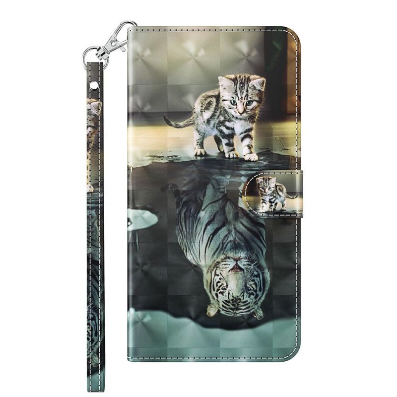 Etui Folio Huawei P Smart 2021 Ernest Tygrys Etui Ochronne