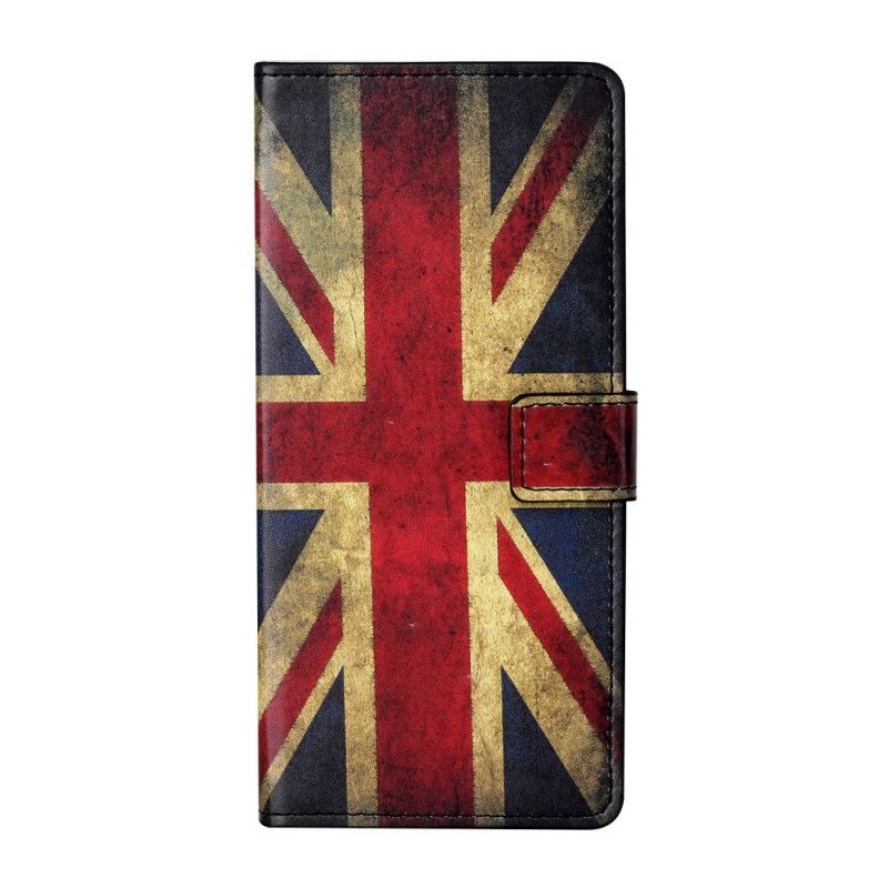 Etui Folio Huawei P Smart 2021 Flaga Angielska