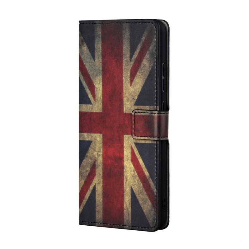 Etui Folio Huawei P Smart 2021 Flaga Angielska