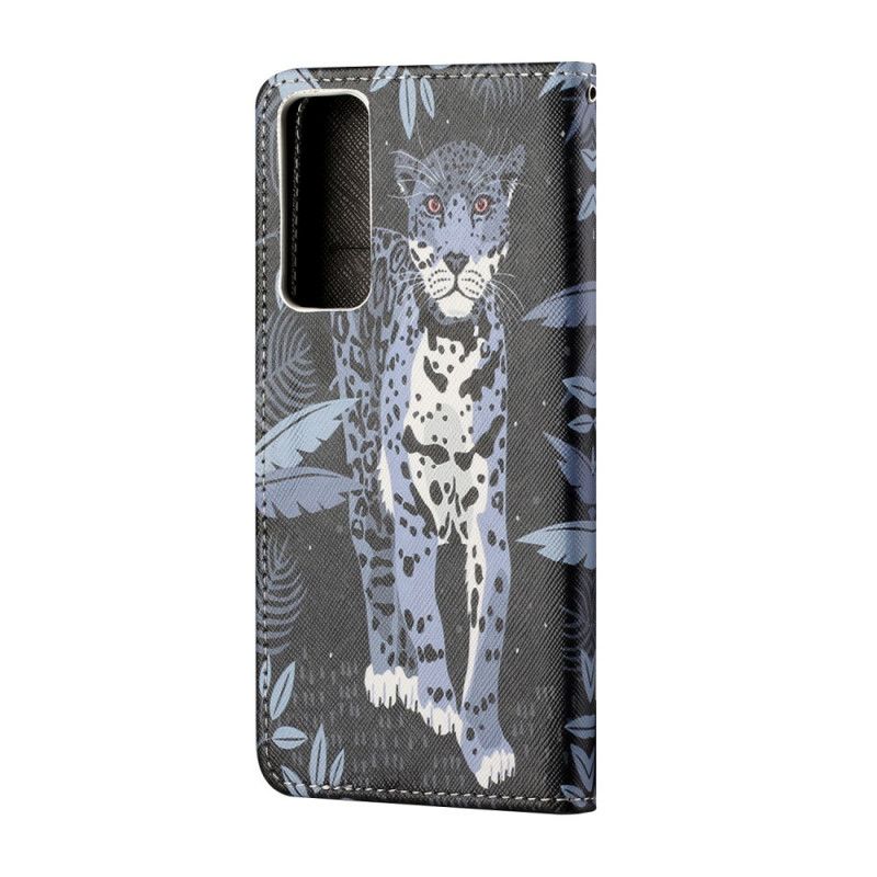 Etui Folio Huawei P Smart 2021 Lampart Ze Stringami Etui Ochronne