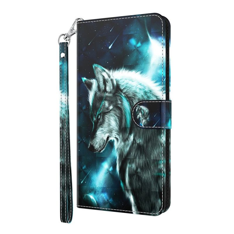 Etui Folio Huawei P Smart 2021 Majestatyczny Wilk