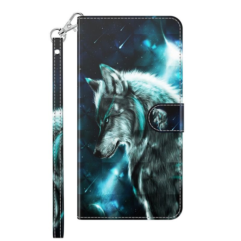 Etui Folio Huawei P Smart 2021 Majestatyczny Wilk