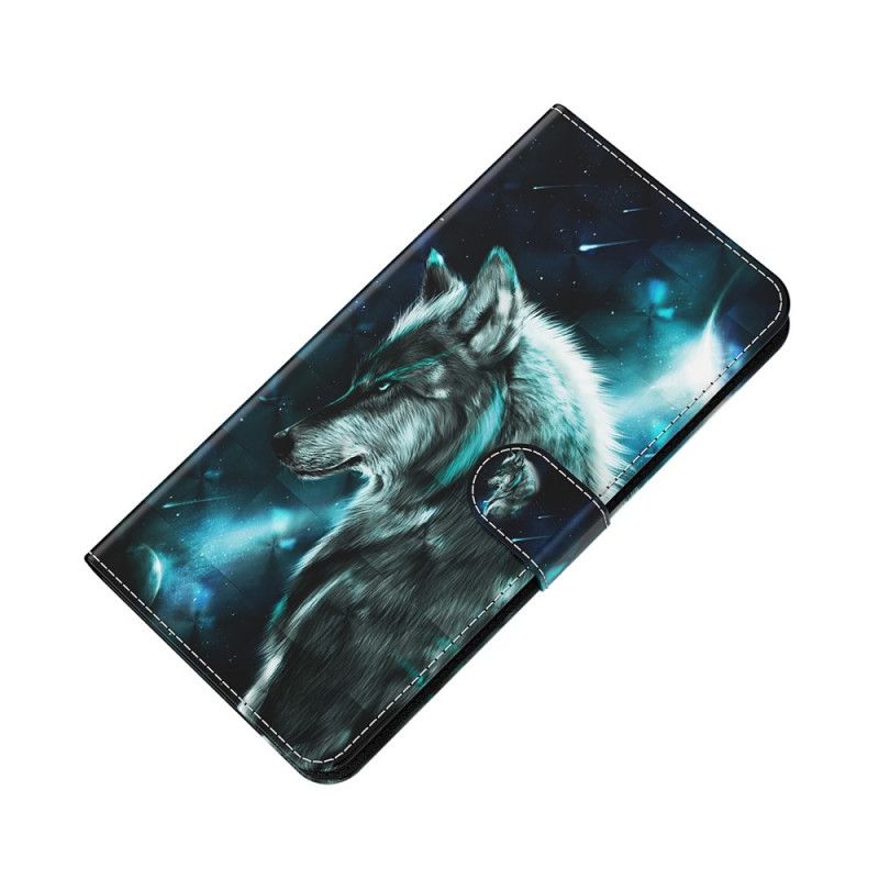 Etui Folio Huawei P Smart 2021 Majestatyczny Wilk