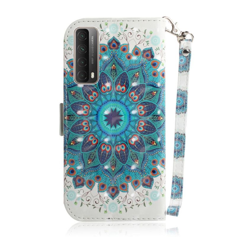 Etui Folio Huawei P Smart 2021 Mistrzowska Mandala Ze Stringami